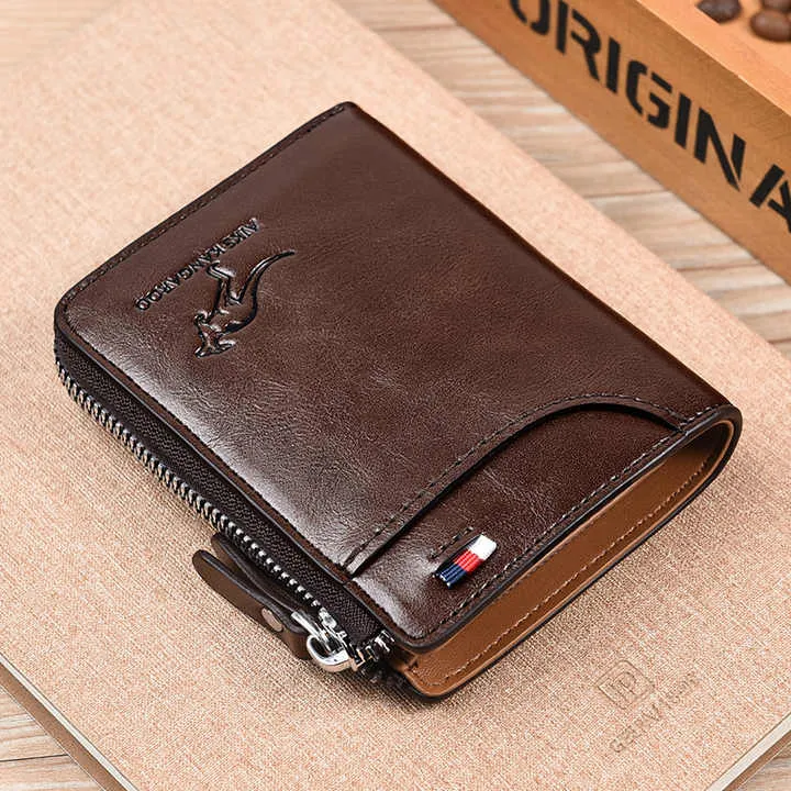 أزياء الرجال الأعمال الأصلية ، حقيبة نقود للرجال . Original Men's Business Fashion, Men's Money Bag, Zipper