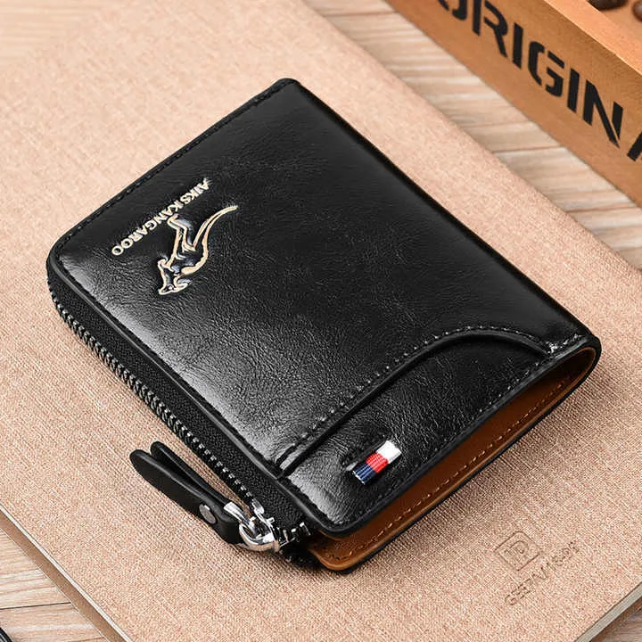 أزياء الرجال الأعمال الأصلية ، حقيبة نقود للرجال . Original Men's Business Fashion, Men's Money Bag, Zipper