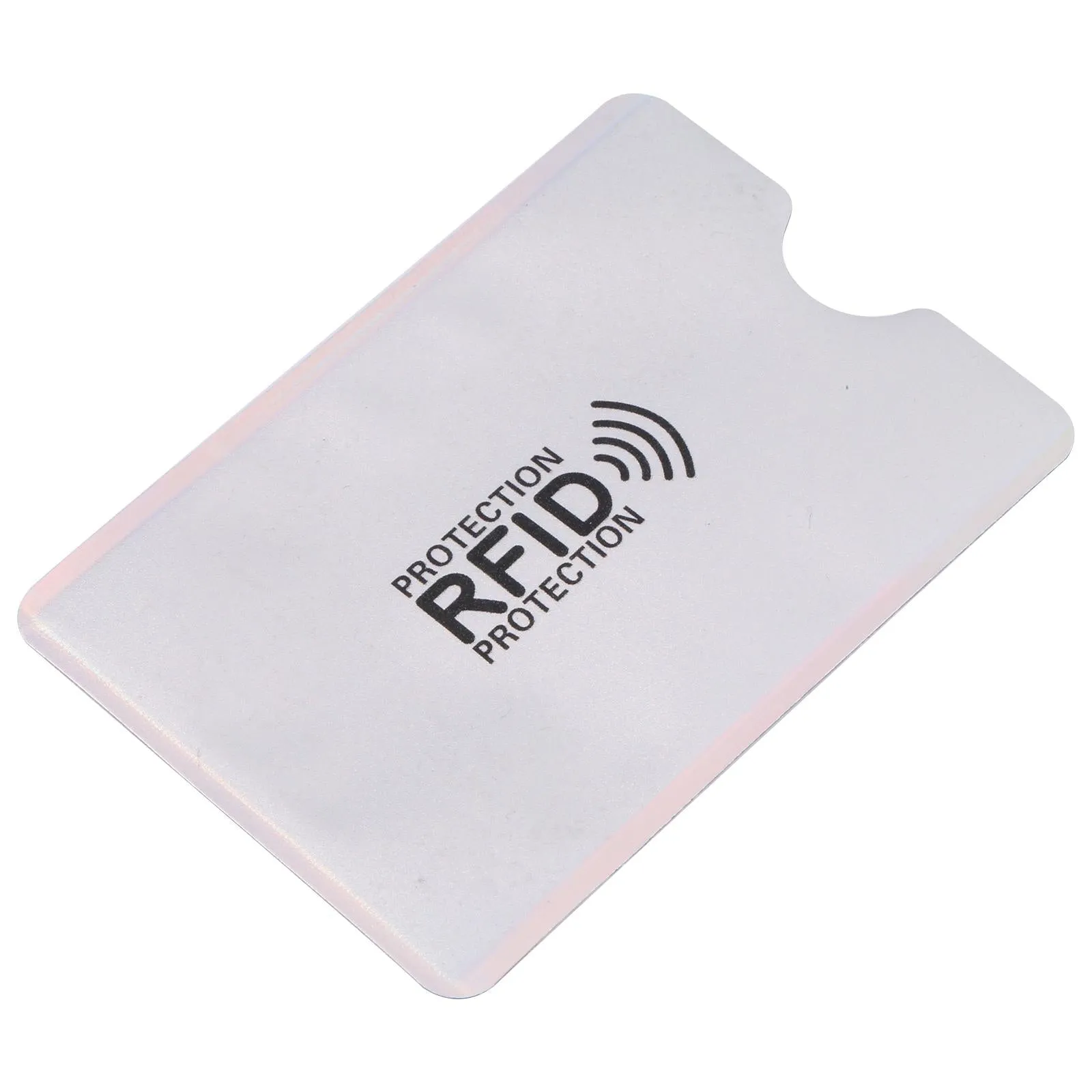 100 Rfid Blocking Aluminum Foil Card Sleeves - Pack