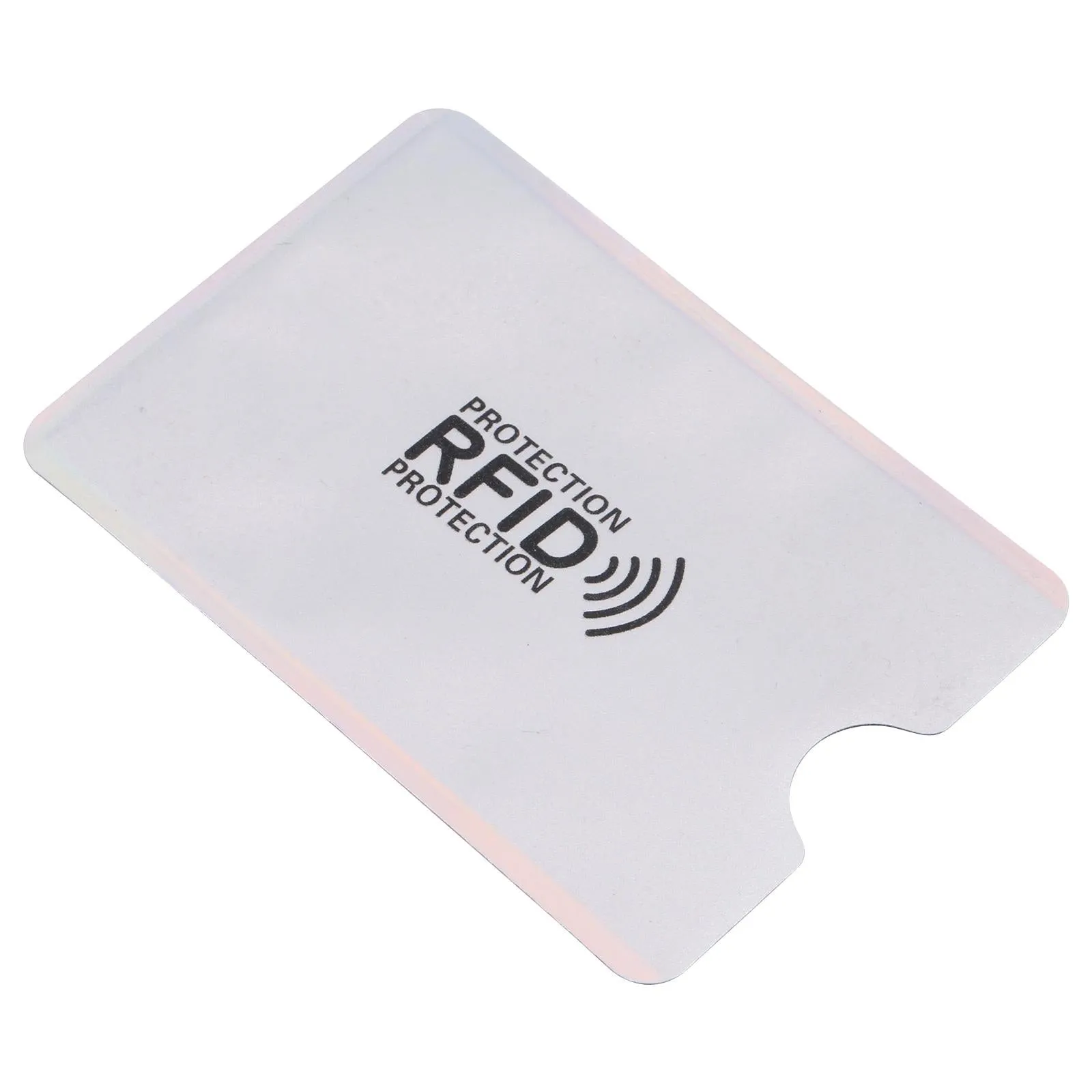 100 Rfid Blocking Aluminum Foil Card Sleeves - Pack