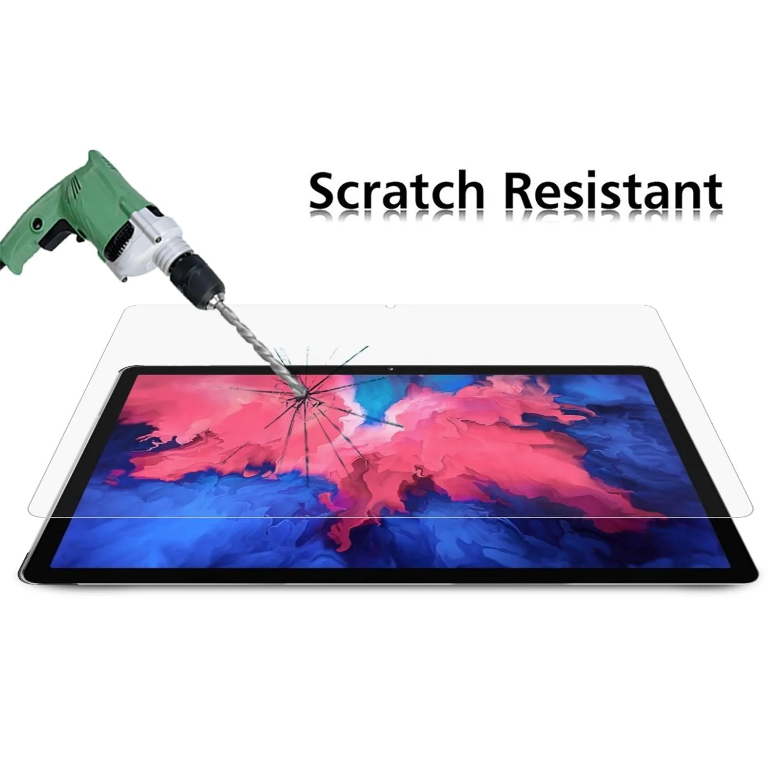 11 Tempered Glass Screen Protector For Lenovo Tab P11 / P11 5G / Xiaoxin Pad / Moto Tab G70 / Blackview Tab 16 / Tcl Nxtpaper - 9H Strength
