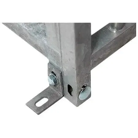 1.5 x 1.84m DOOR - Heavy-duty Galvanized Dog Run Panel - 8cm Gap