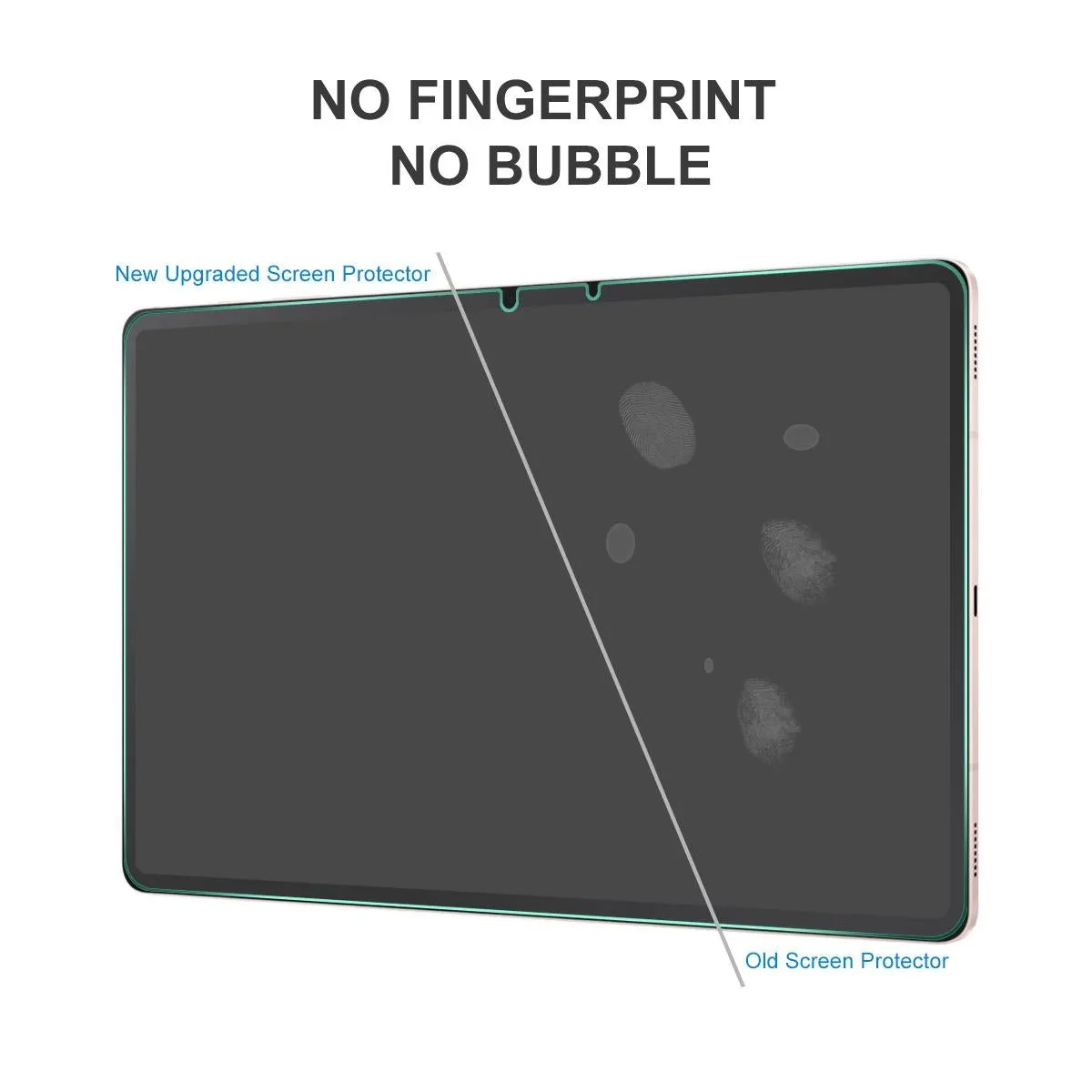 2-pack Tempered Glass Film for Samsung Galaxy Tab S8 11.0 - 0.33mm Explosion-proof