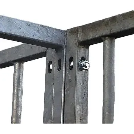 2.0 x 1.84m - Heavy-duty Galvanized Dog Run Panel - 5cm Gap