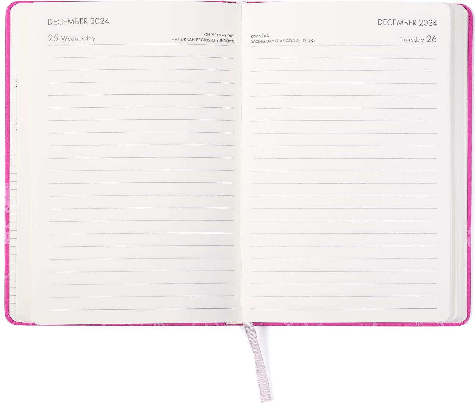 2024-2025 Medium Bound Academic Planner 6x8" (July 2024-June-2025) - Pink Floral