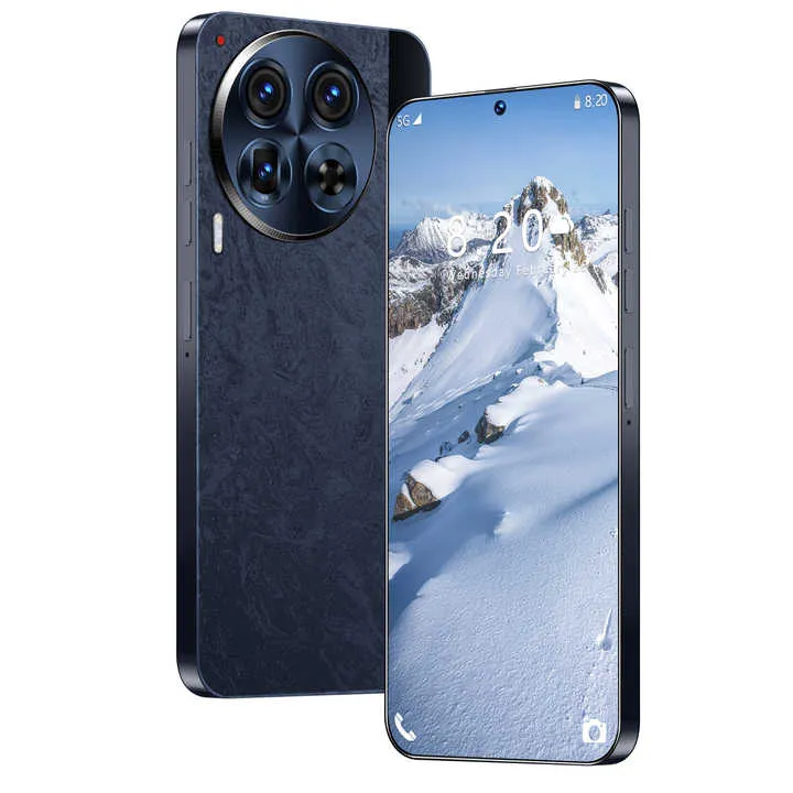2024 New Mobile Phone 4G/5G Universal Android Smartphone ultra clear 7.3-inch Screen Mobile Phone هاتف محمول جديد 2024، هاتف ذكي عالمي يعمل بنظام أندرويد، شاشة فائقة الوضوح مقاس 7.3 بوصة