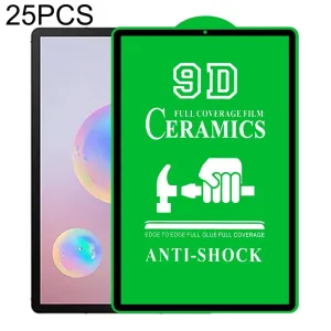 25 Pcs 9d Full Glue Ceramic Film for Samsung Galaxy Tab S6 10.5 Full Screen