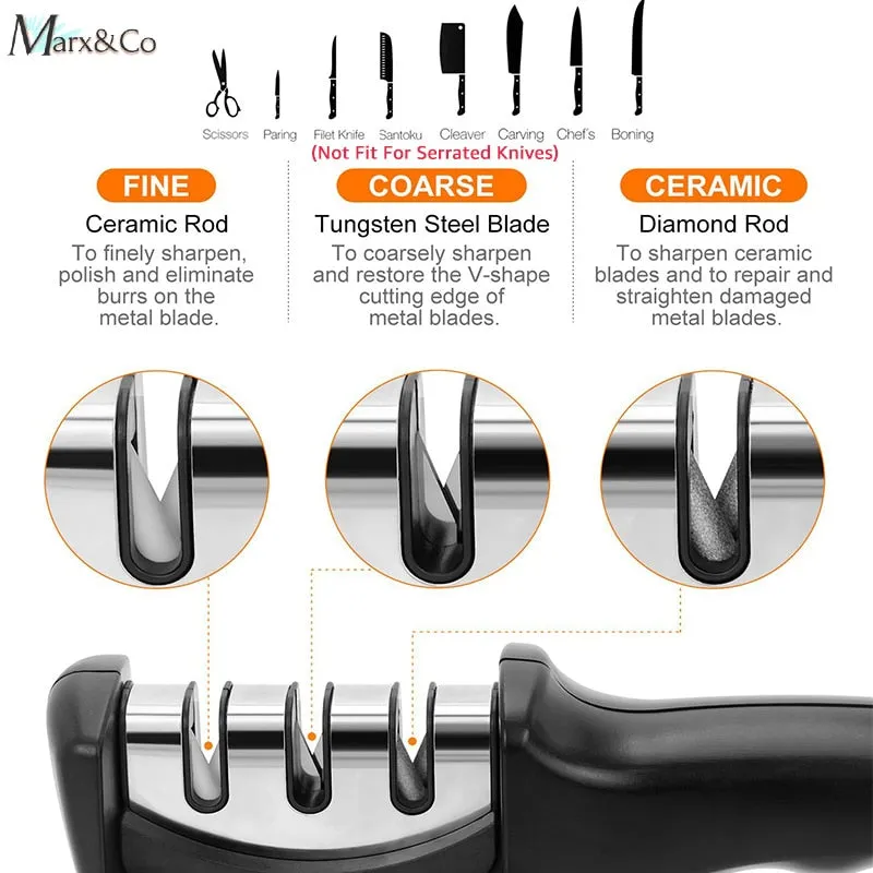 3 Stages Knife Sharpener