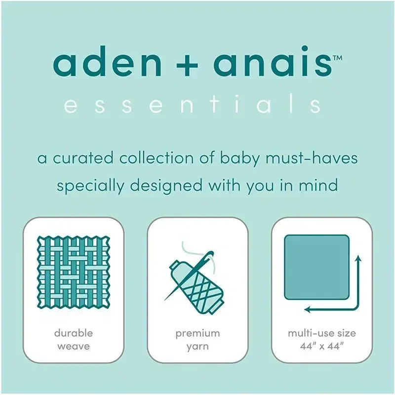 Aden   Anais - 4 Pk Muslin Swaddles, Space Explorers
