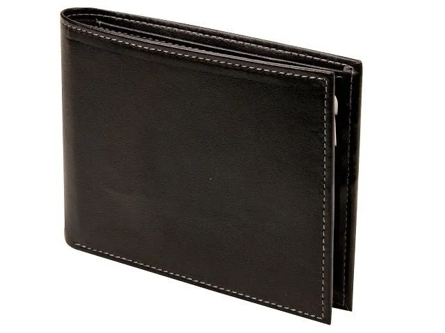 Adpel Synthetic Leather Wallet With RFID | Black