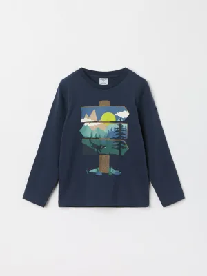 Adventure Print Kids Top