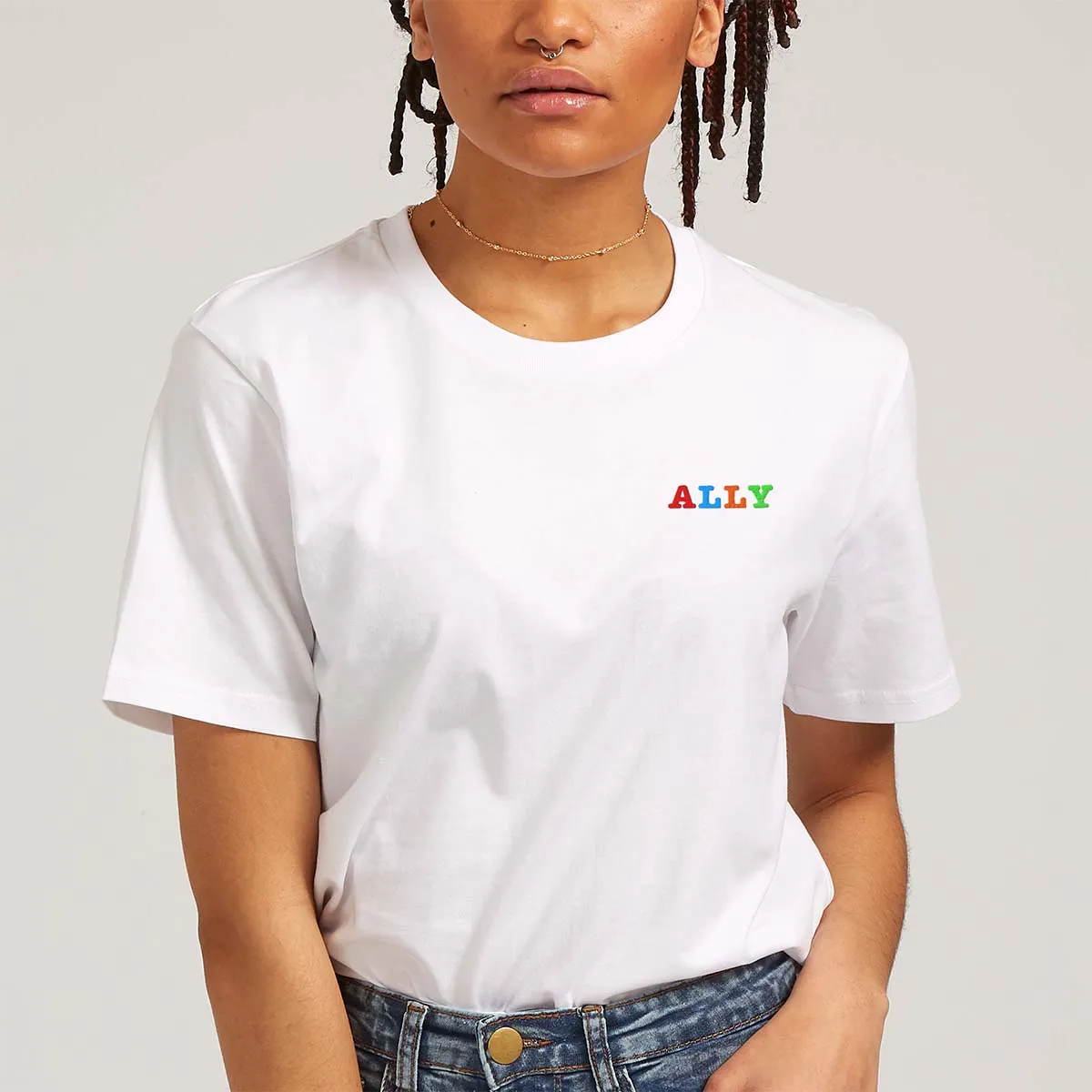 Ally Embroidered T-Shirt