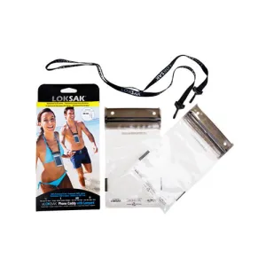 Aloksak Lanyard Double Zip Pouch Phone Caddy