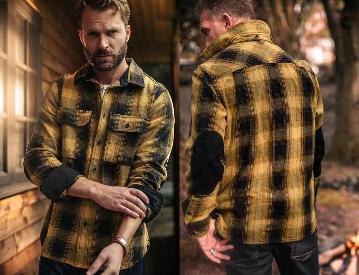 &SONS Carder Shirt Ochre Check