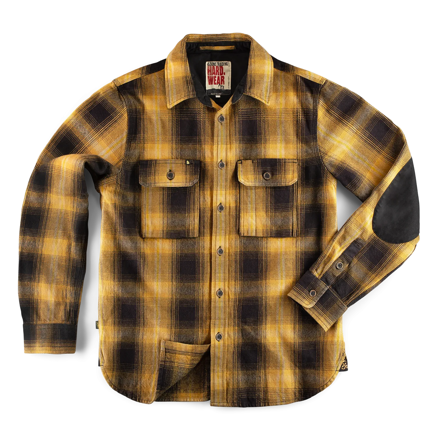 &SONS Carder Shirt Ochre Check