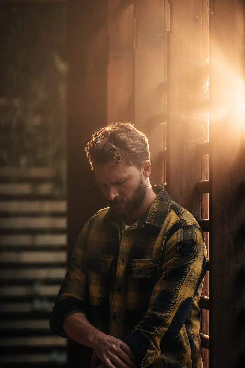 &SONS Carder Shirt Ochre Check