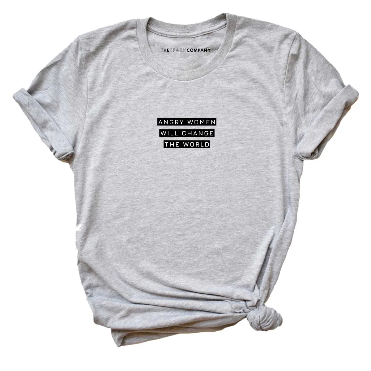 Angry Women Will Change The World Feminist T-Shirt