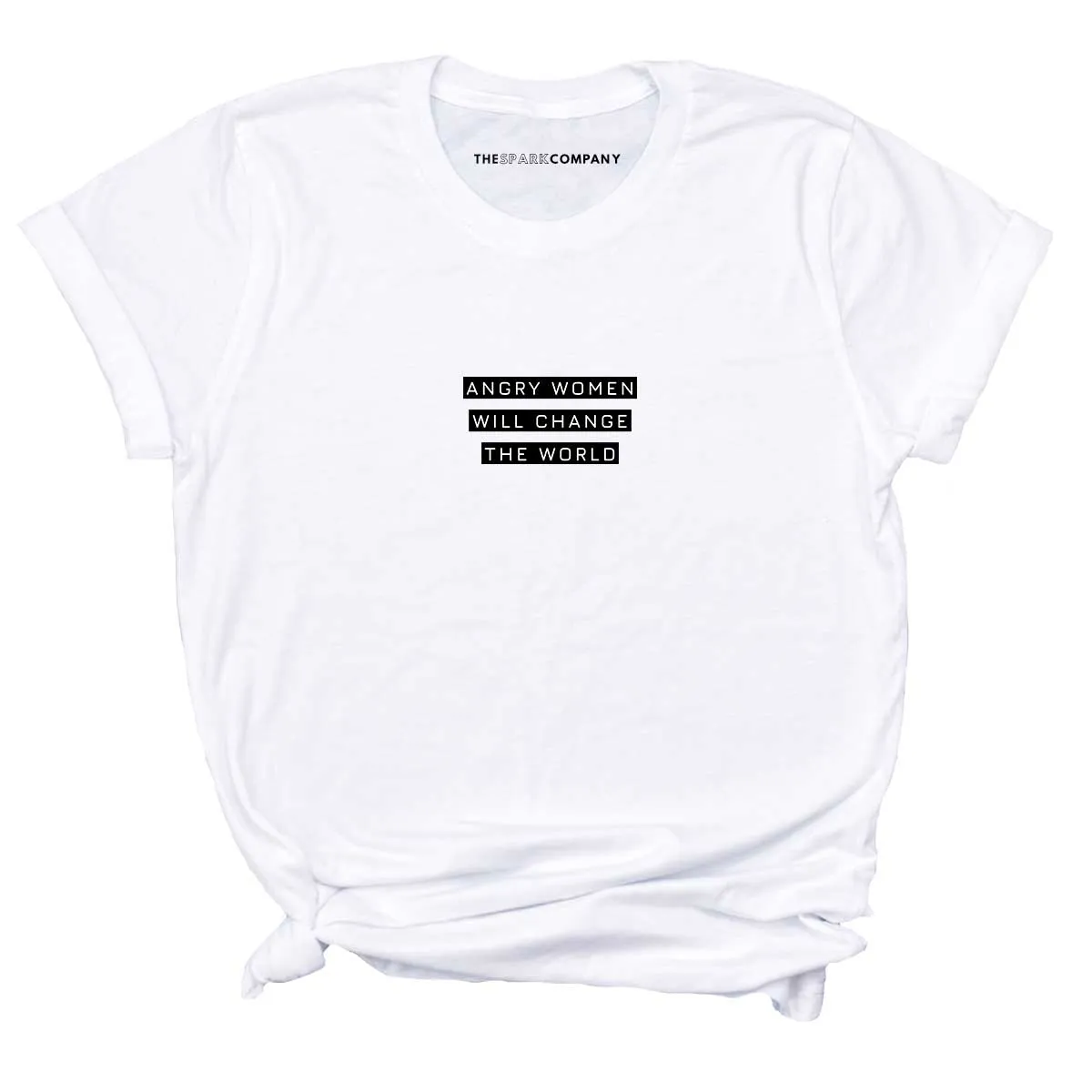 Angry Women Will Change The World Feminist T-Shirt