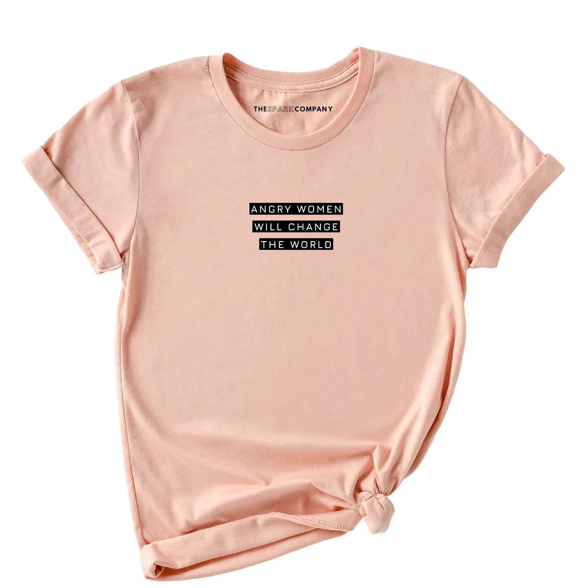 Angry Women Will Change The World Feminist T-Shirt