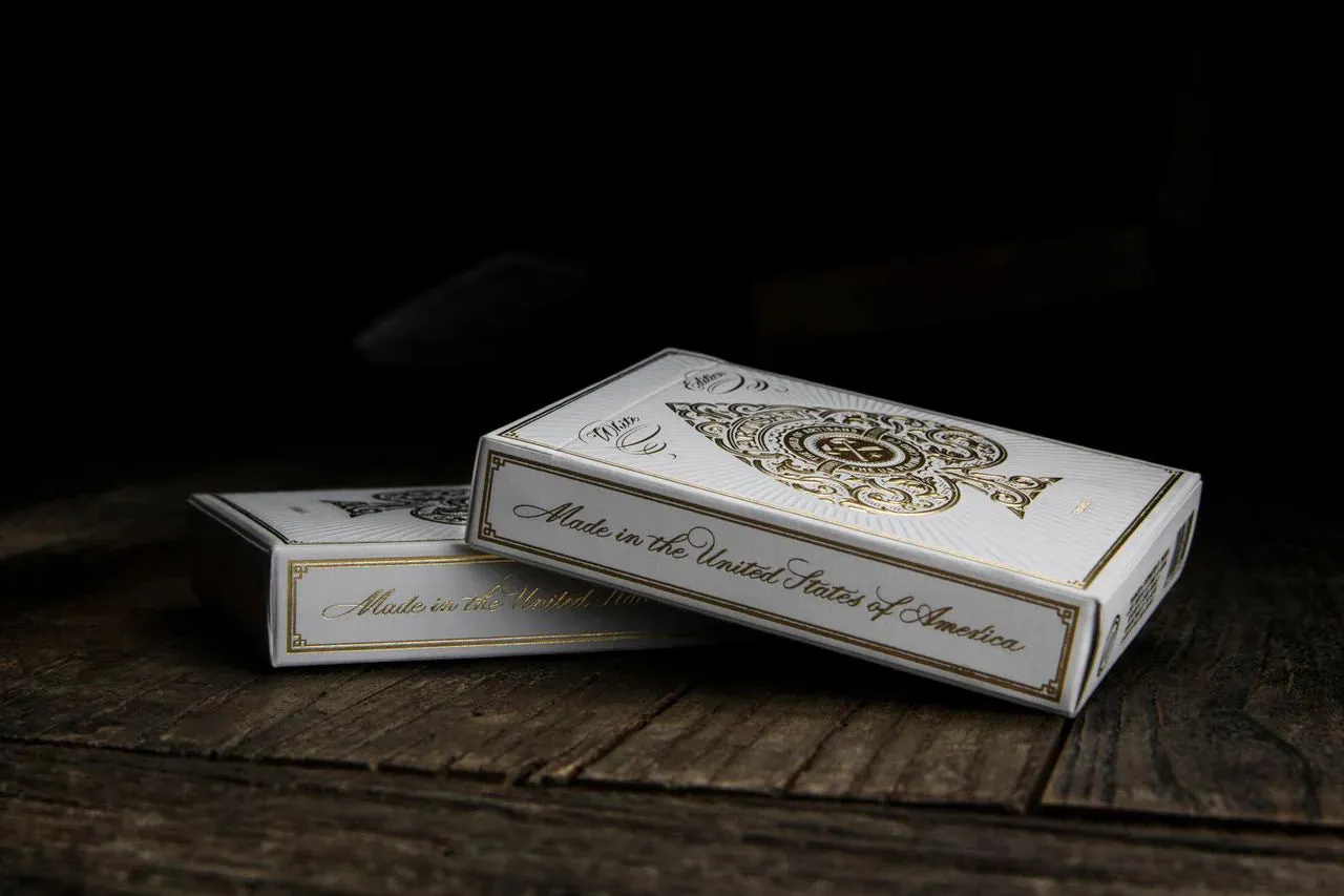 Artisan Playing Cards | White | Theory 11