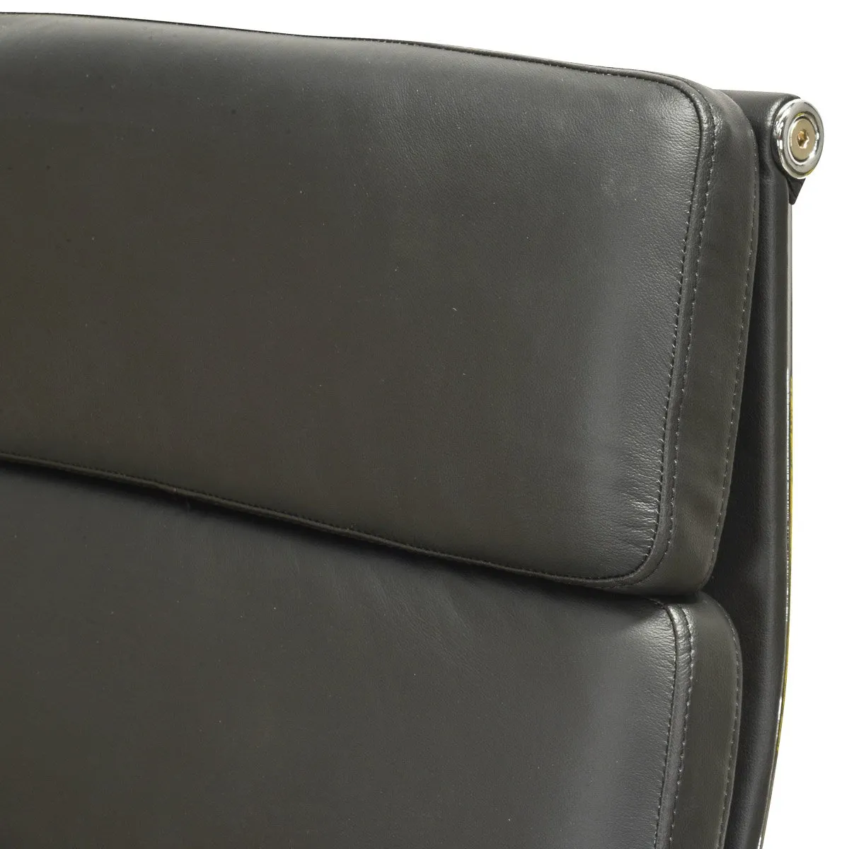 Ashton High Back Office Chair - Black Leather