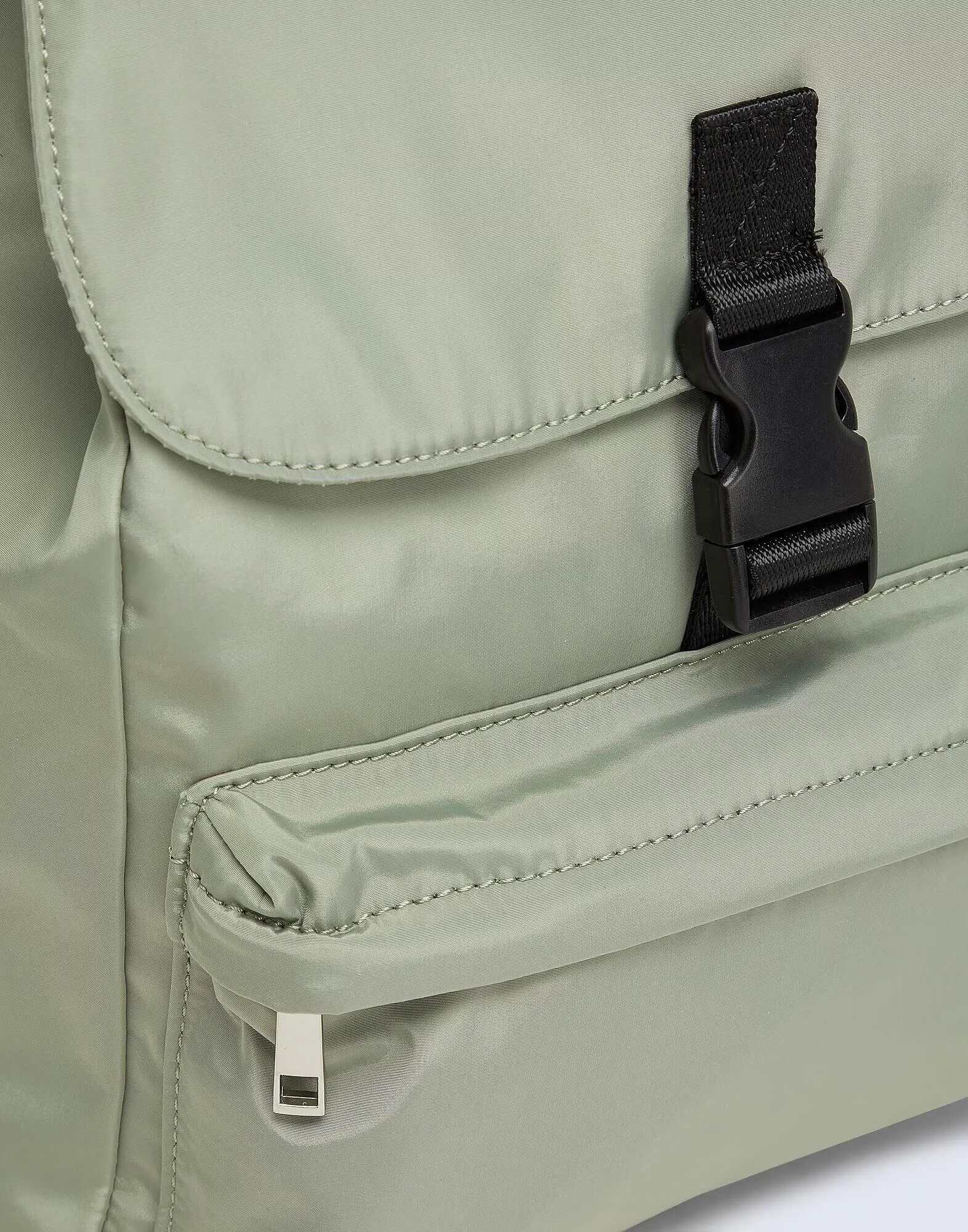 Backpack 8 by YOOX Recycled Polyester, light green