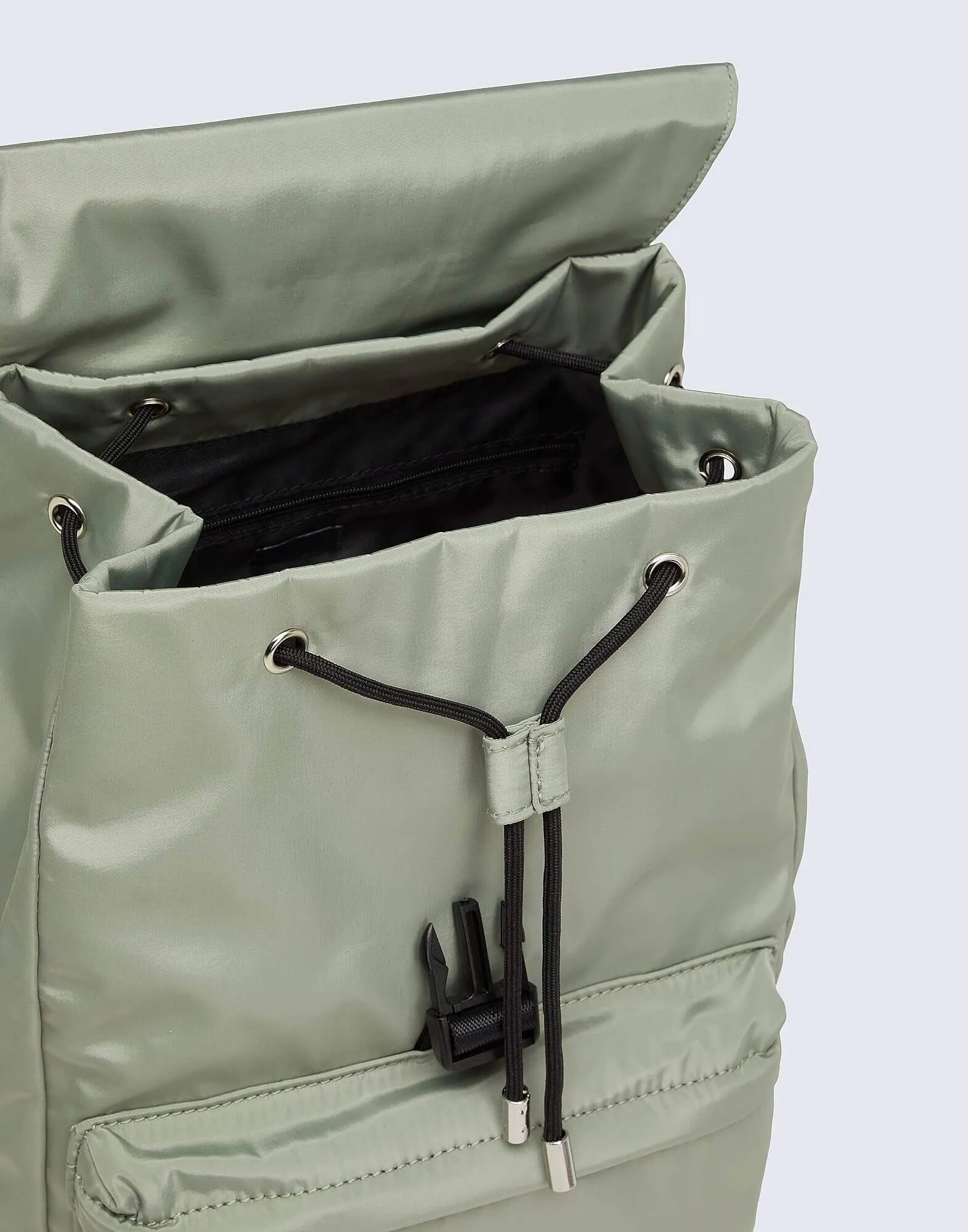 Backpack 8 by YOOX Recycled Polyester, light green