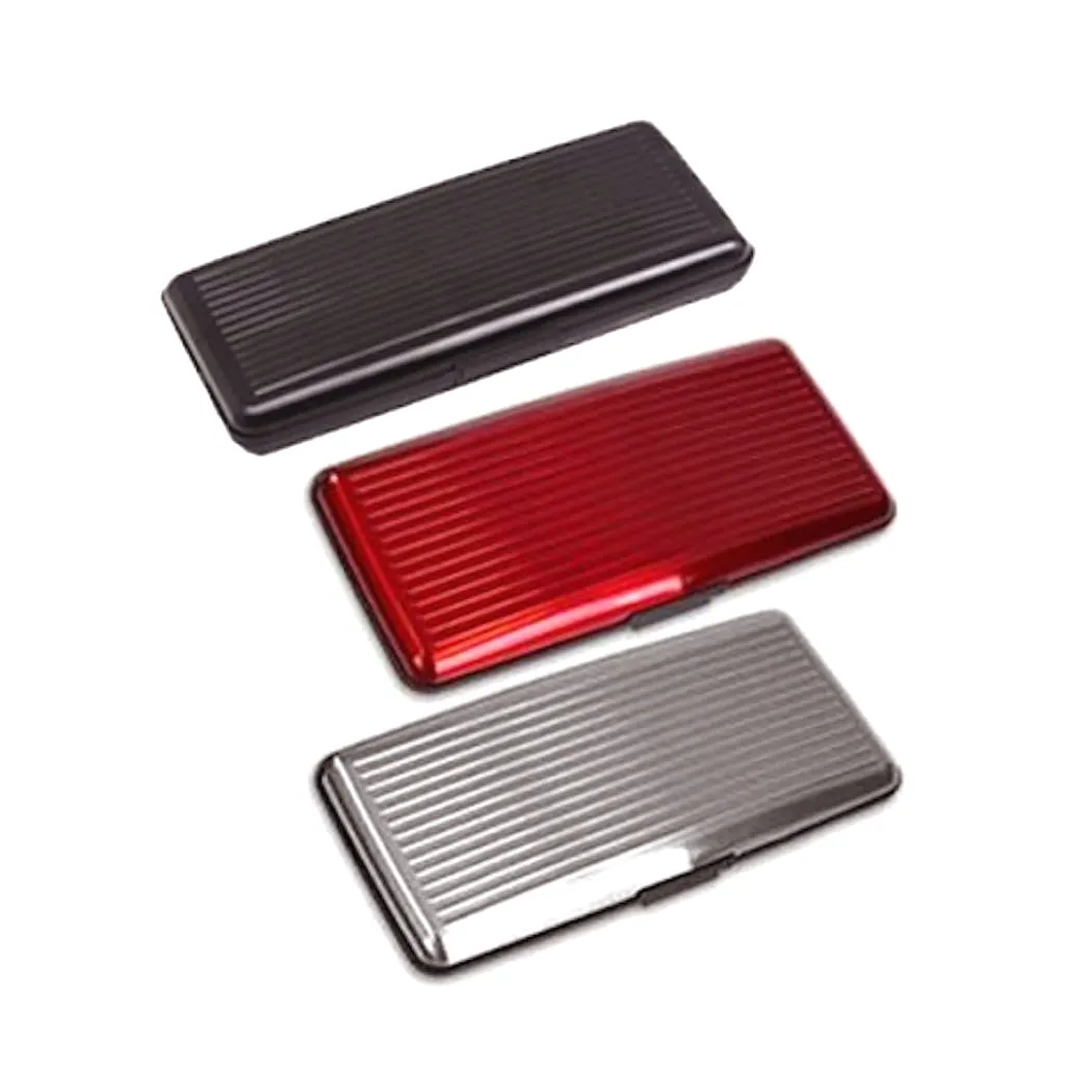 BIG Card Guard Wallet - Ultimate Protection for Your Cards (Red)