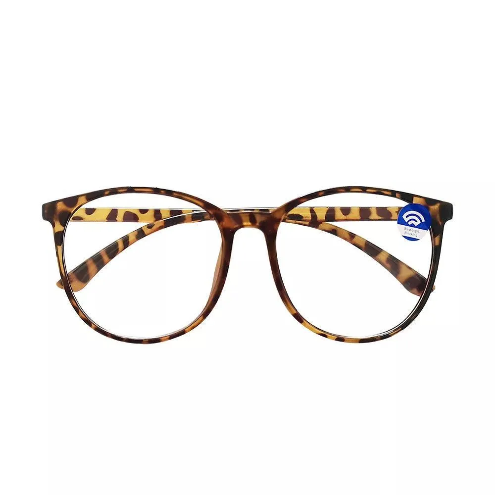 Blue Light Blocking Round Frame Glasses: Stylish Eyewear for Eye Health & Protection