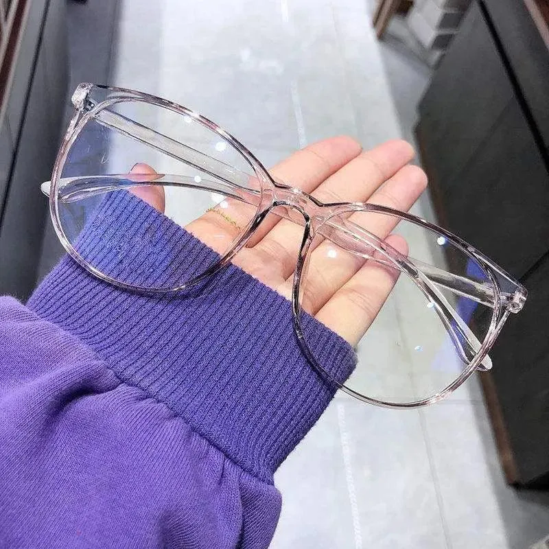 Blue Light Blocking Round Frame Glasses: Stylish Eyewear for Eye Health & Protection