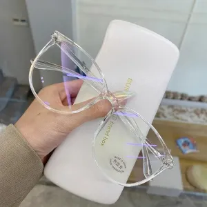 Blue Light Blocking Round Frame Glasses: Stylish Eyewear for Eye Health & Protection