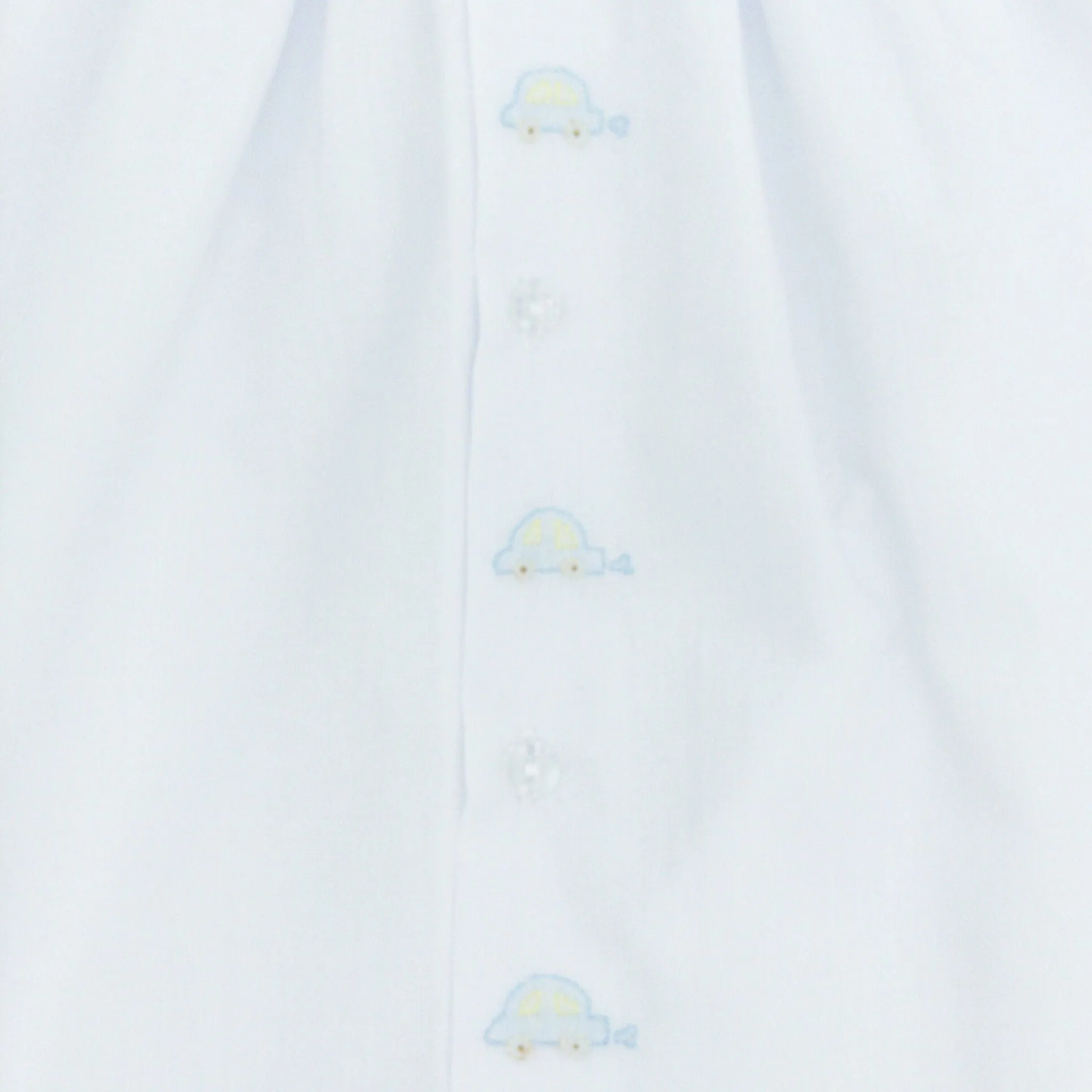 Boys Daygown with Car Hand-embroidery
