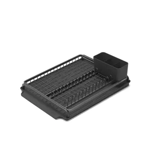 Brabantia Dish Drying Rack with Draining TrayLarge Dark Grey