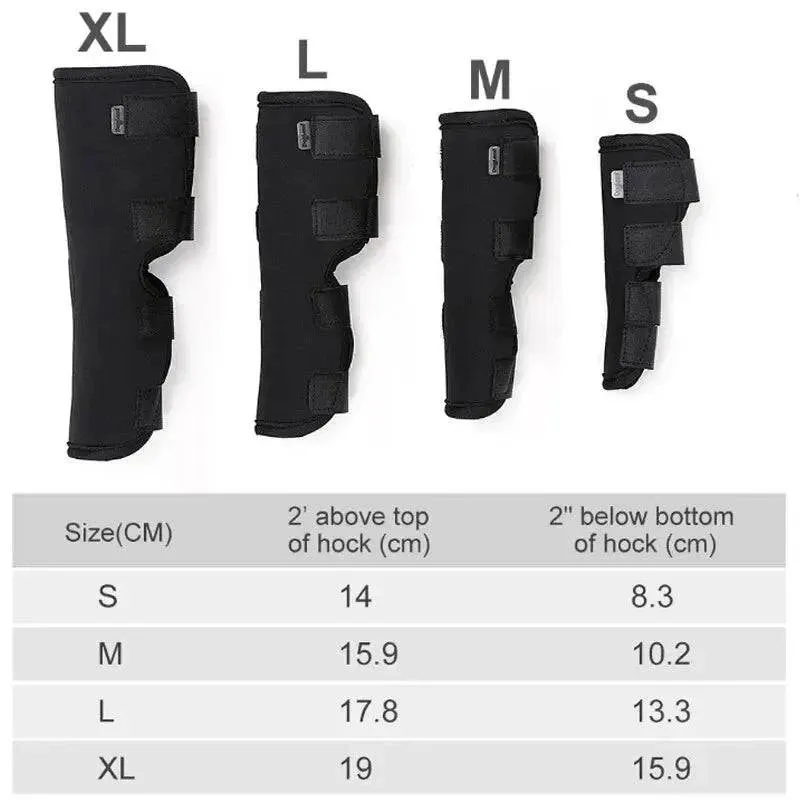 Breathable Dog Knee Support Brace Knee Pads for Hock Joint Wrap Injury Recover Legs Dog Protector Support
