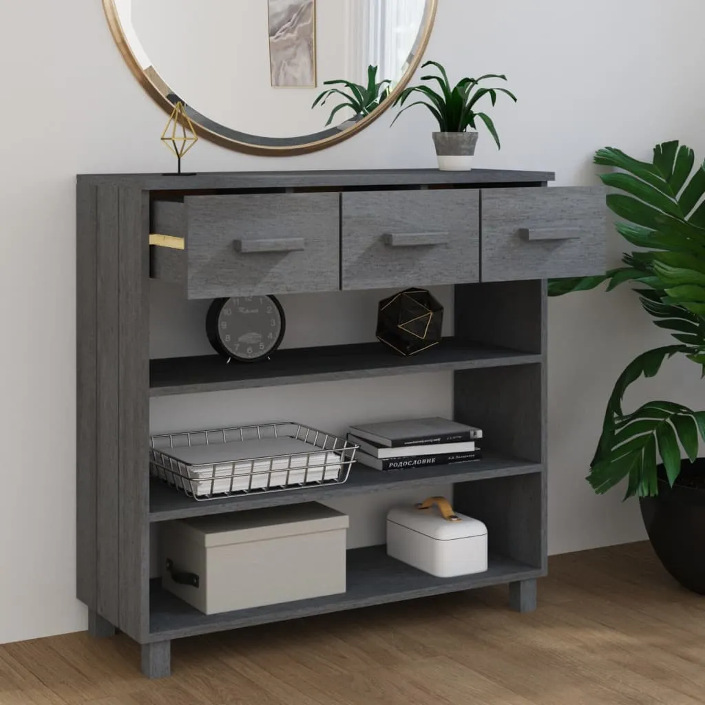 Console Table Entryway Table Narrow Side Table HAMAR Solid Wood Pine