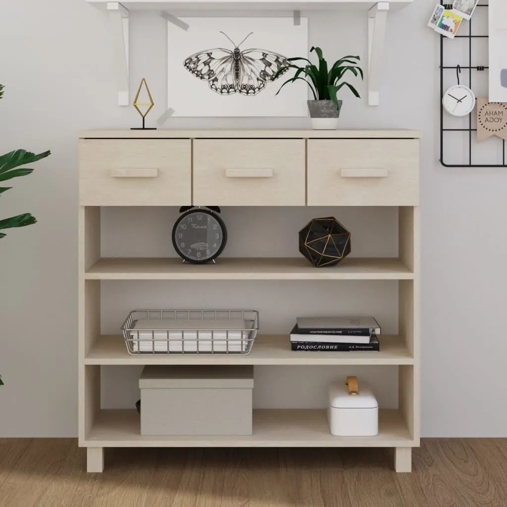 Console Table Entryway Table Narrow Side Table HAMAR Solid Wood Pine