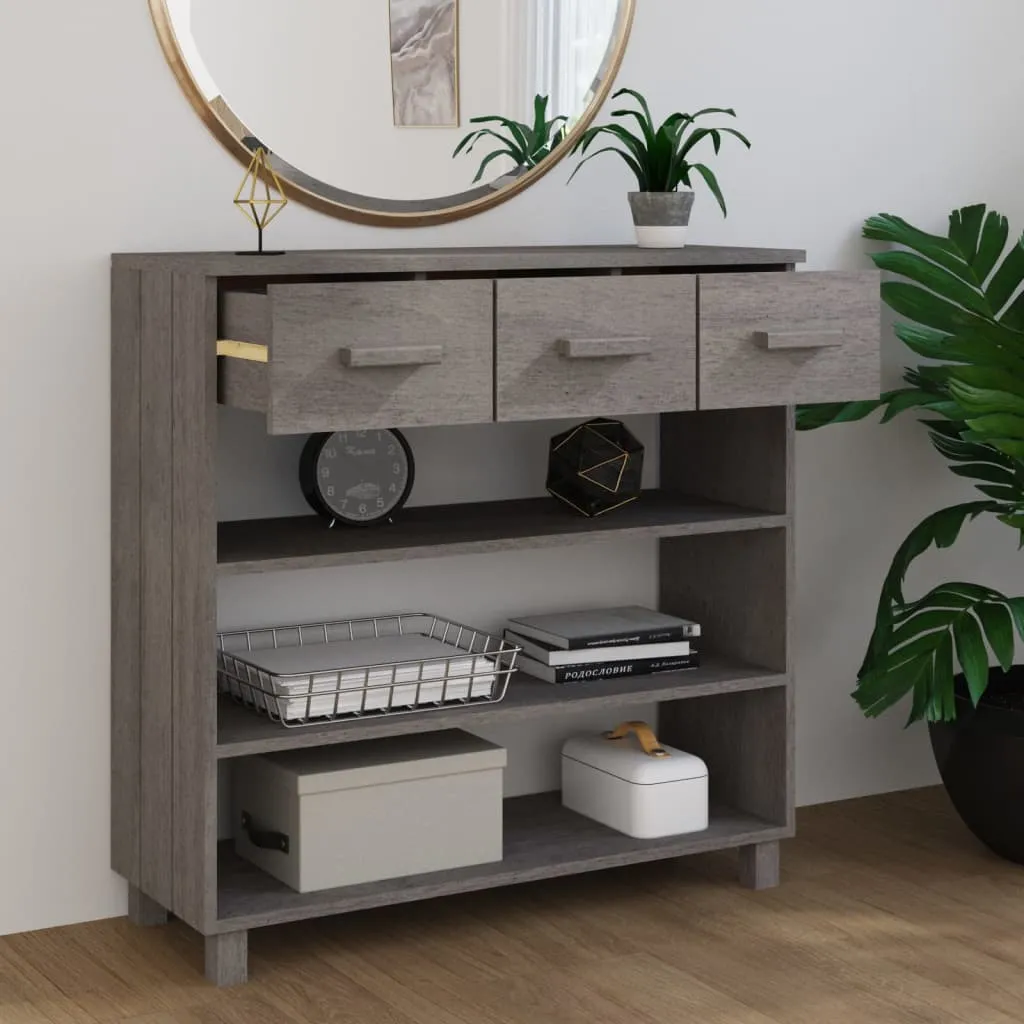 Console Table Entryway Table Narrow Side Table HAMAR Solid Wood Pine