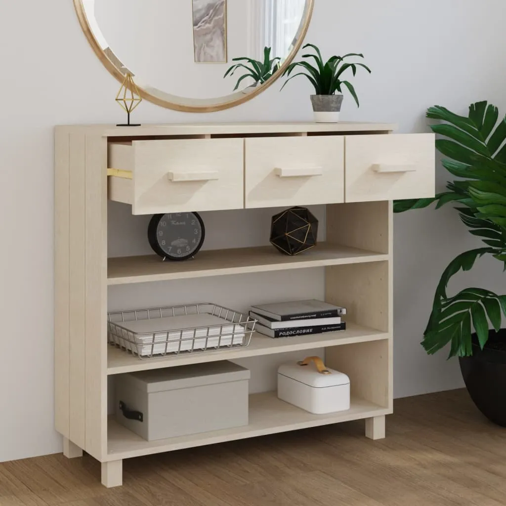 Console Table Entryway Table Narrow Side Table HAMAR Solid Wood Pine