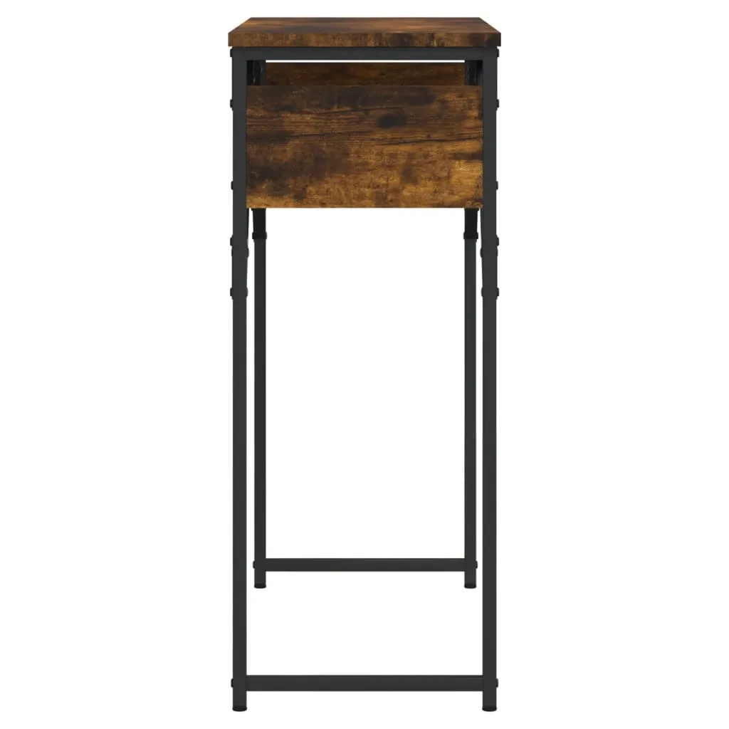 Console Table with Shelf Behind Sofa Desk Furniture Engineered Wood