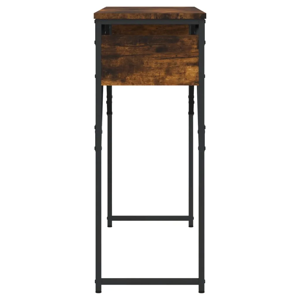 Console Table with Shelf Behind Sofa Desk Furniture Engineered Wood