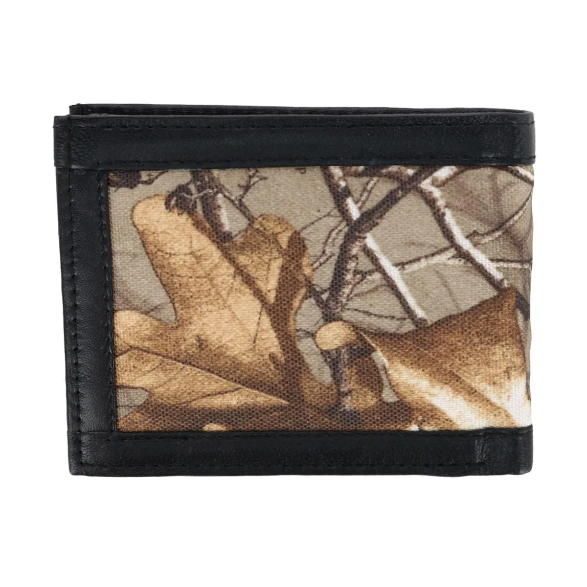 CTM® Men's Realtree Camo Bifold Wallet with ID Flap