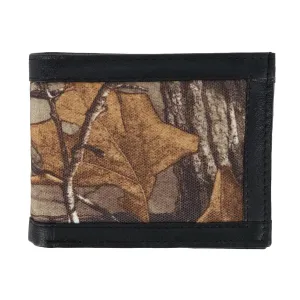 CTM® Men's Realtree Camo Bifold Wallet with ID Flap