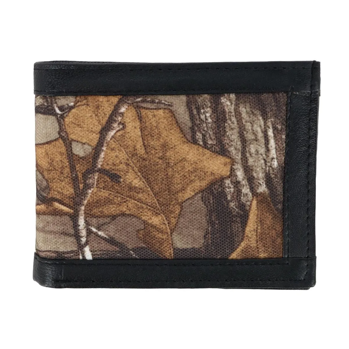 CTM® Men's Realtree Camo Bifold Wallet with ID Flap