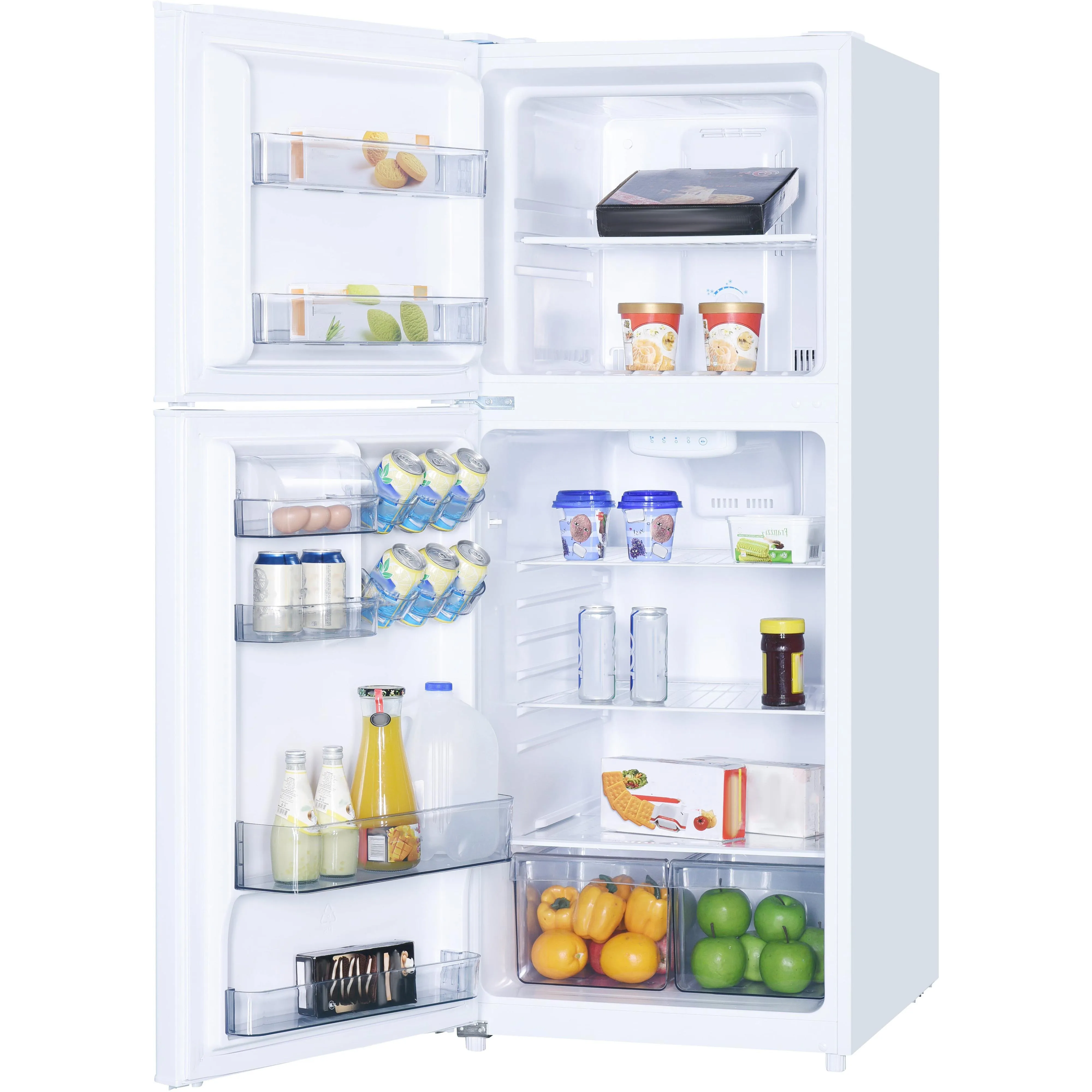 Danby 11 cu.ft. Freestanding Top Freezer Refrigerator DFF116B2WDBL