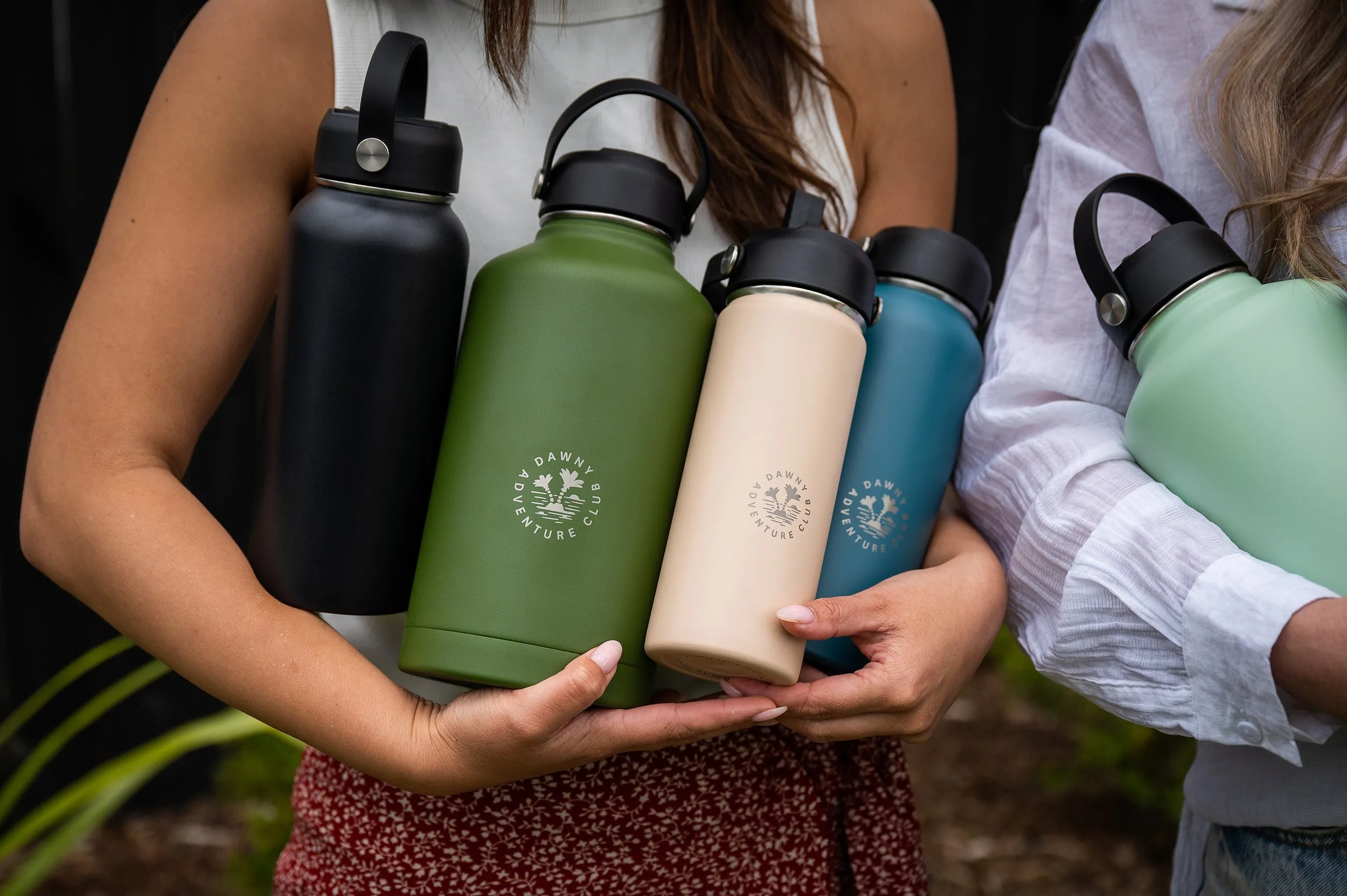 Dawny Adventure Club Insulated Drink Bottles - Melon