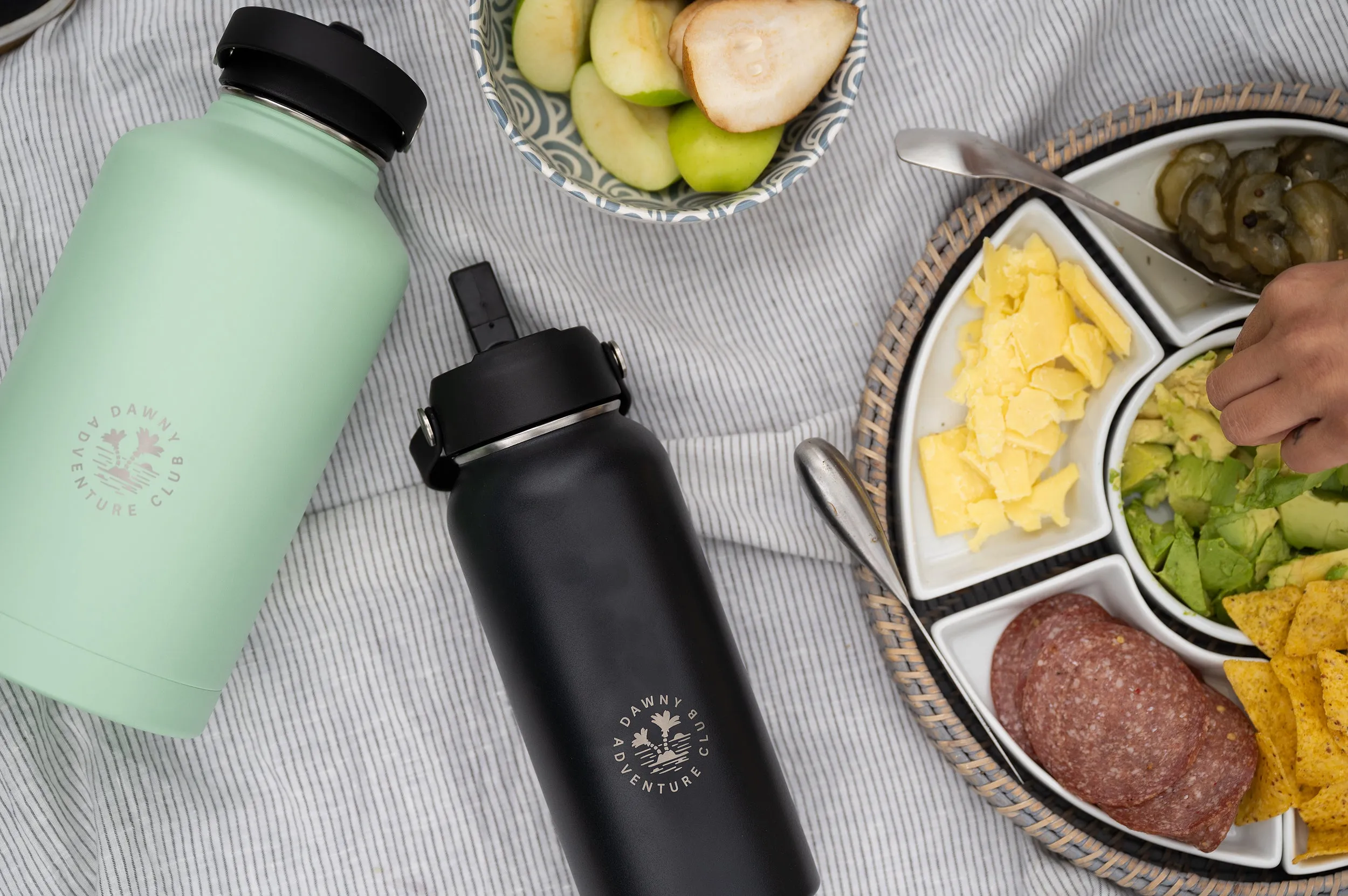 Dawny Adventure Club Insulated Drink Bottles - Melon