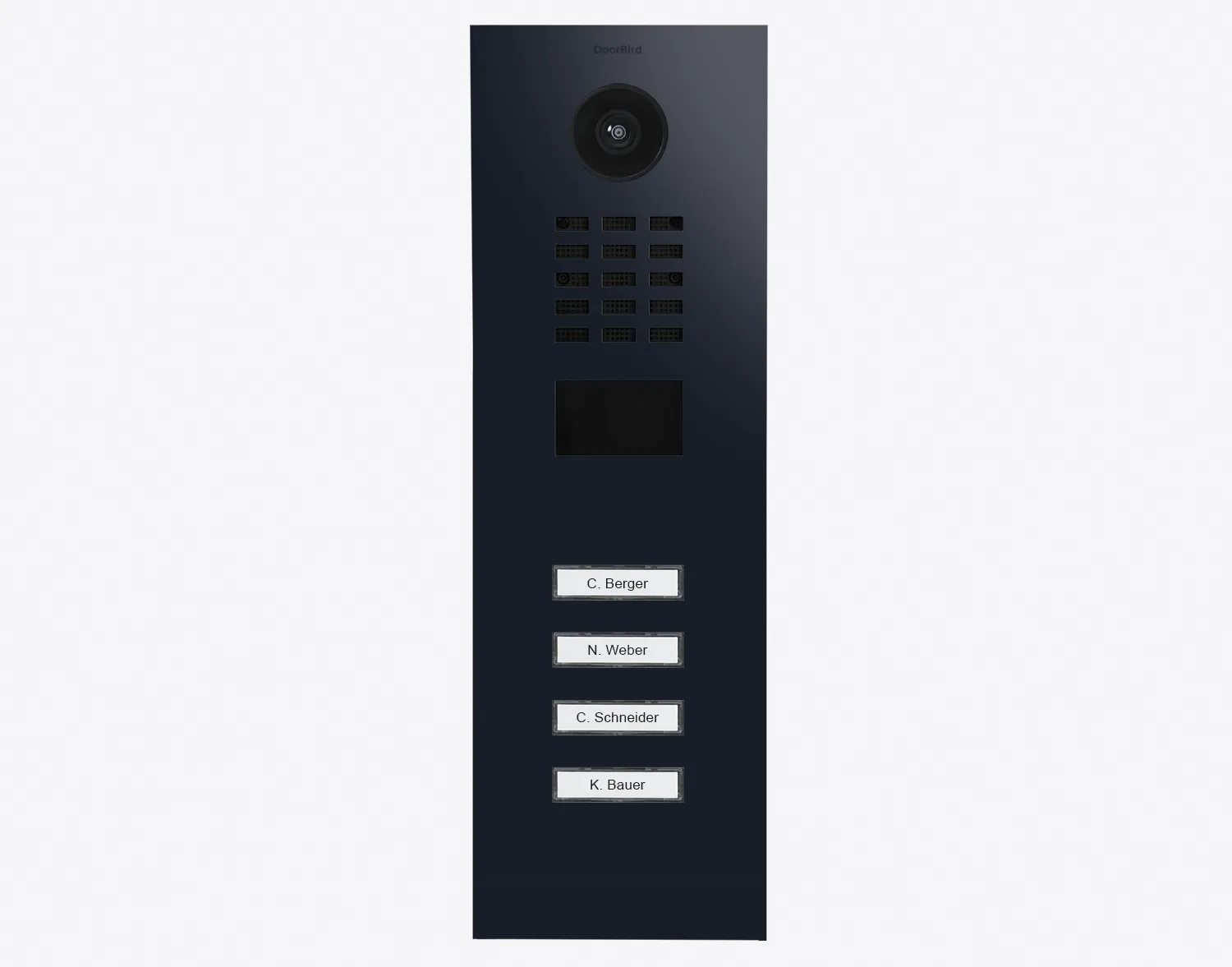 DoorBird Multi-Dwelling IP Intercom Video Door Station D2104V - Metal Finish - Flush / Surface backbox sold separately