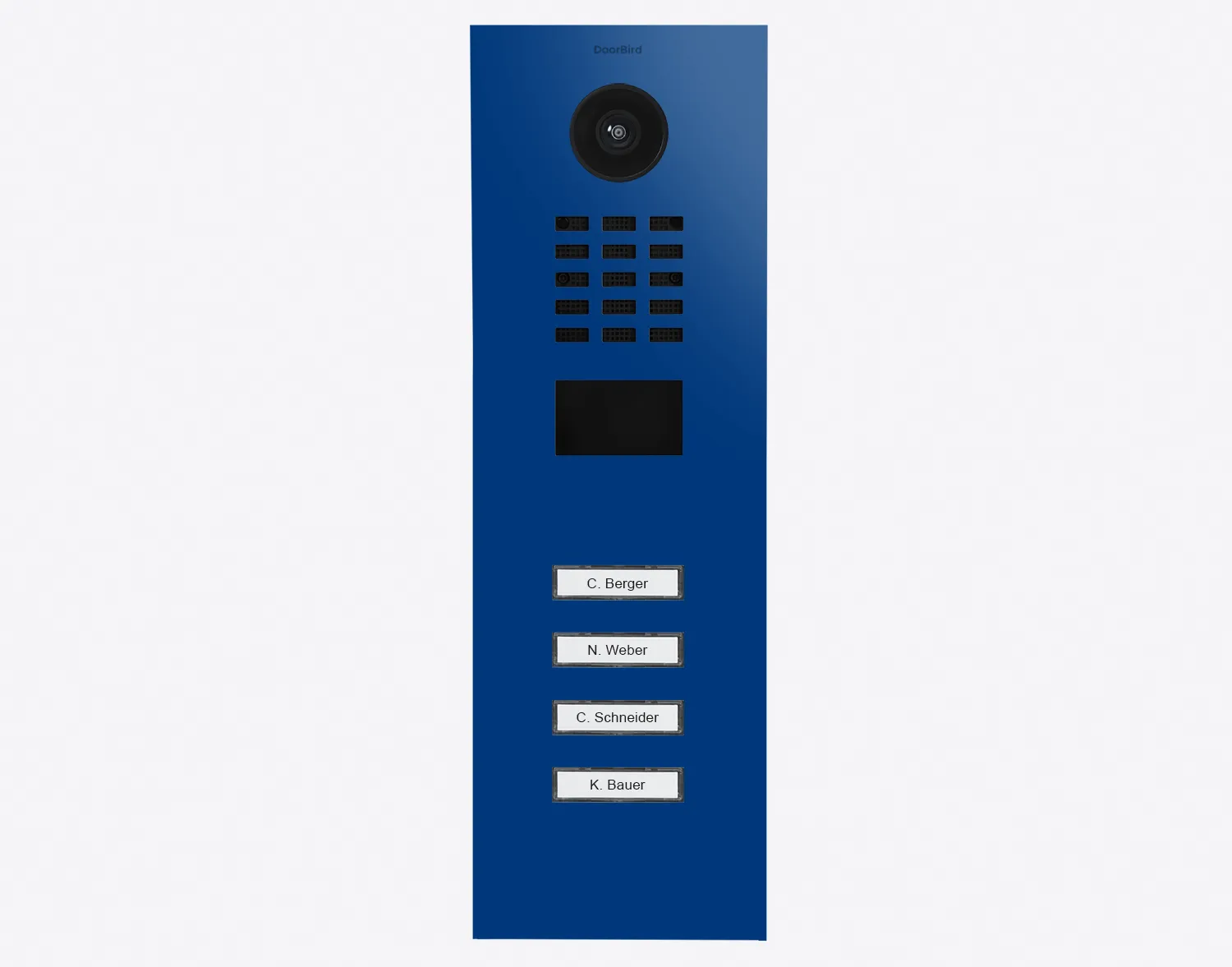 DoorBird Multi-Dwelling IP Intercom Video Door Station D2104V - Metal Finish - Flush / Surface backbox sold separately