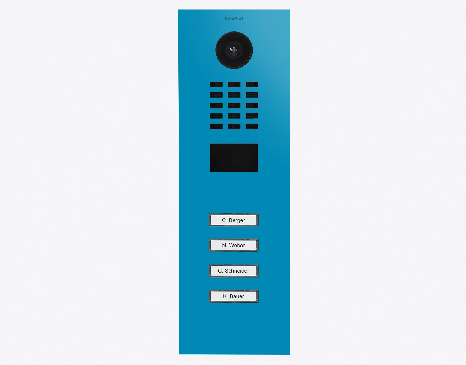DoorBird Multi-Dwelling IP Intercom Video Door Station D2104V - Metal Finish - Flush / Surface backbox sold separately