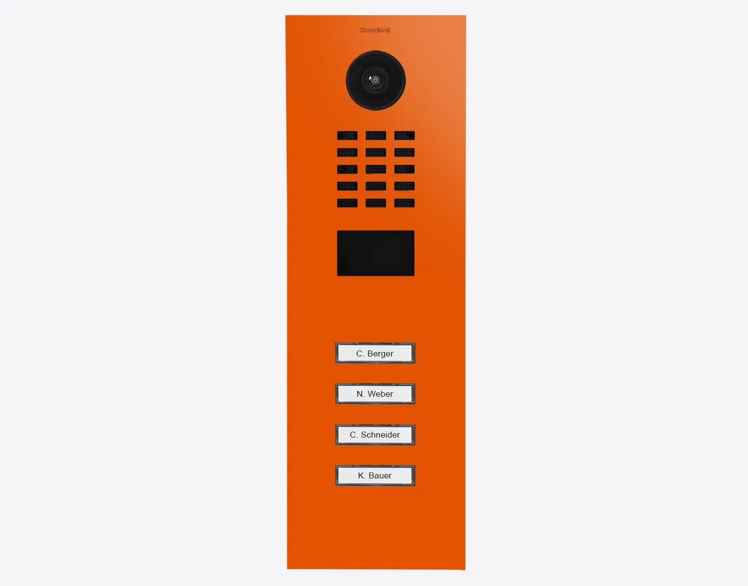 DoorBird Multi-Dwelling IP Intercom Video Door Station D2104V - Metal Finish - Flush / Surface backbox sold separately